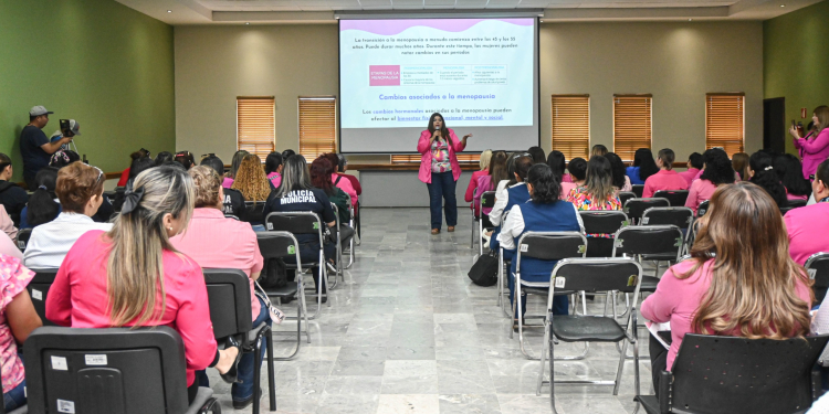 IMPARTE INSTITUTO CAJEMENSE DE LA MUJER CONFERENCIA ‘VIVIENDO CON MI MENOPAUSIA’