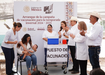 FORTALECE GOBERNADOR DURAZO EDUCACIÓN Y SALUD EN COMUNIDADES DE LA SIERRA CON ENTREGA DE BECAS Y JORNADA DE VACUNACIÓN