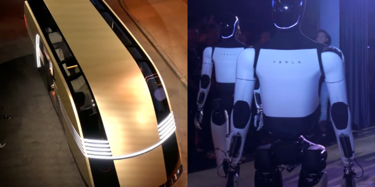 TESLA PRESENTA AUTOS ROBOT Y UN ‘HUMANOIDE AMIGO’