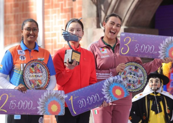 GANA ALEJANDRA VALENCIA EL BRONCE EN LA COPA DEL MUNDO DE TIRO CON ARCO