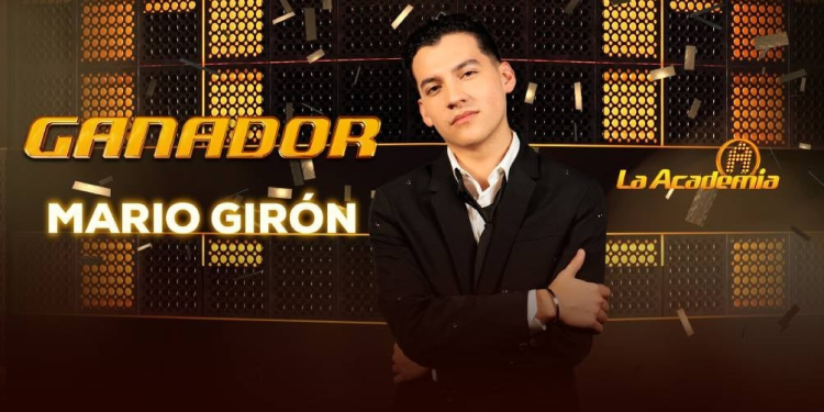 MARIO GIRÓN GANADOR DE LA ACADEMIA 2024