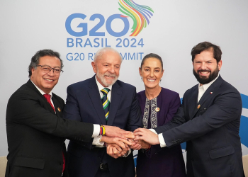 SHEINBAUM Y PETRO REFUERZAN LOS LAZOS BILATERALES ENTRE MÉXICO Y COLOMBIA EN EL G20