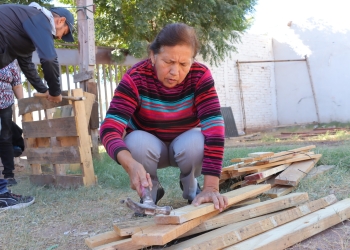 CON GRAN ÉXITO INAUGURA EL INSTITUTO CAJEMENSE DE LA MUJER TALLER DE CARPINTERÍA EN LA COLONIA EL RODEO