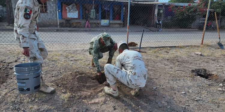 BENEFICIAN A CIUDADANÍA CON TERCERA BRIGADA SOCIAL EN LA COLONIA CAJEME