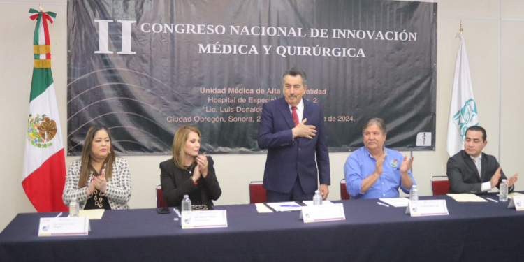 INAUGURA JAVIER LAMARQUE “ll CONGRESO DE INNOVACIÓN MÉDICA Y QUIRÚRGICA” EN CAJEME