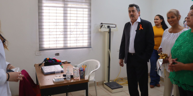 INAUGURA PRESIDENTE MUNICIPAL DE CAJEME CASA DE SALUD EN CAMPO 29