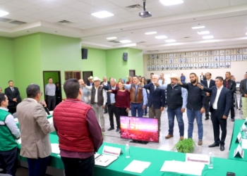 TOMAN PROTESTA E INSTALAN EN CAJEME LA RED DISTRITAL 4 DE MUNICIPIOS POR LA SALUD