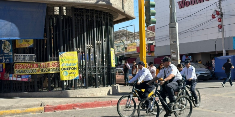 INICIA OPERATIVO DE VIGILANCIA EN ZONA COMERCIAL DE CAJEME