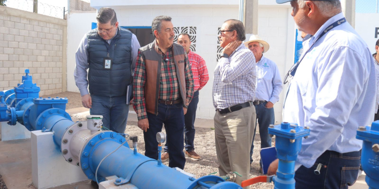 FORTALECE JAVIER LAMARQUE AVANCES EN OBRAS DE VIALIDADES Y POZOS EN CAJEME