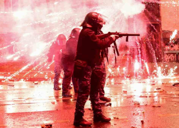 MANIFESTACIONES EN GEORGIA DEJAN AL MENOS 150 DETENIDOS Y DECENAS DE HERIDOS