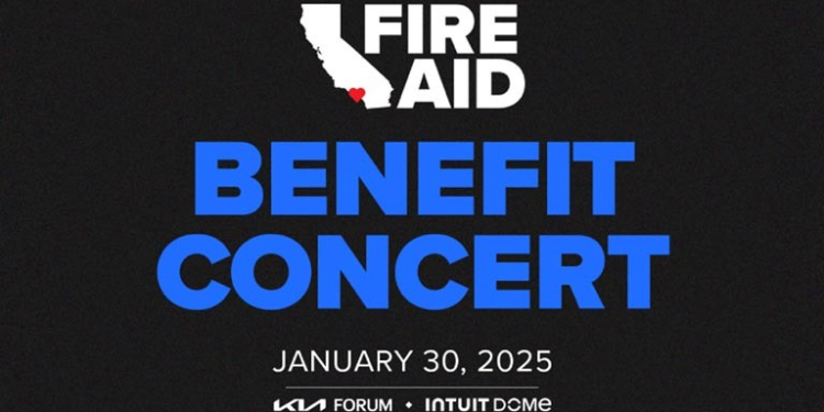 FIRE AID: EL CONCIERTO BENÉFICO POR LOS INCENDIOS EN CALIFORNIA