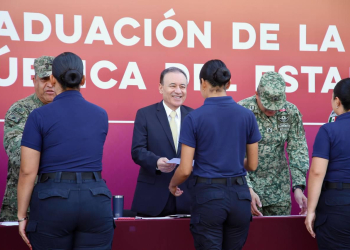 GOBERNADOR DURAZO IMPULSA NUEVA GENERACIÓN DE POLICÍAS DE ÉLITE CON USP