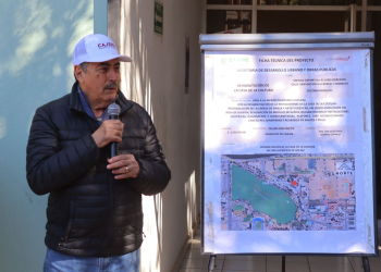 PONE EN MARCHA JAVIER LAMARQUE OBRA DE REHABILITACIÓN PARA LA CASA DE LA CULTURA EN CAJEME