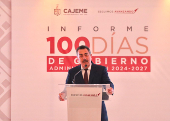 REFRENDA JAVIER LAMARQUE COMPROMISOS CON CAJEME AL PRESENTAR RESULTADOS SOBRE LOS PRIMEROS CIEN DÍAS DE GOBIERNO