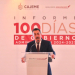 REFRENDA JAVIER LAMARQUE COMPROMISOS CON CAJEME AL PRESENTAR RESULTADOS SOBRE LOS PRIMEROS CIEN DÍAS DE GOBIERNO