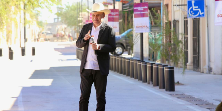 GOBERNADOR DURAZO RESCATA CALLES DEL CENTRO HISTÓRICO DE HERMOSILLO CON OBRAS DE MODERNIZACIÓN