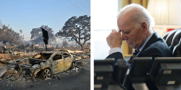 ‘ESCENARIO DE GUERRA’: BIDEN DESCRIBE DEVASTACIÓN POR INCENDIOS EN LOS ÁNGELES; DECLARAN TOQUE DE QUEDA NOCTURNO