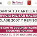 ABREN TRÁMITE PARA LA CARTILLA DEL SERVICIO MILITAR NACIONAL