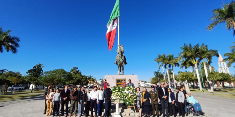 CONMEMORA GOBIERNO DE CAJEME 145 ANIVERSARIO DEL NATALICIO DEL GRAL. ÁLVARO OBREGÓN