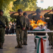 REALIZA GOBIERNO DE CAJEME CEREMONIA CÍVICA DE INCINERACIÓN Y ENTREGA DE BANDERAS EN EL PLANTEL CECYTES ESPERANZA