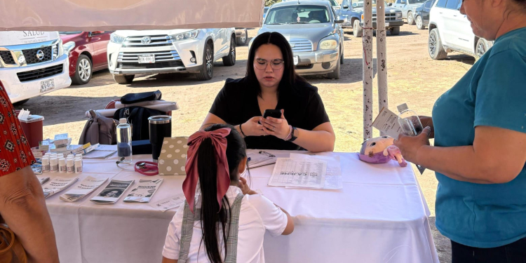 REALIZAN EN CAJEME CUARTA JORNADA DE SERVICIOS DEL PROGRAMA BIENESTAR EN TU COLONIA EN ESTACIÓN CORRAL