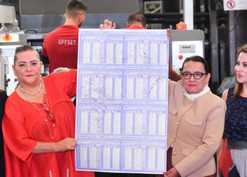 INE ARRANCA IMPRESIÓN DE MILLONES DE BOLETAS PARA ELECCIONES DEL PODER JUDICIAL