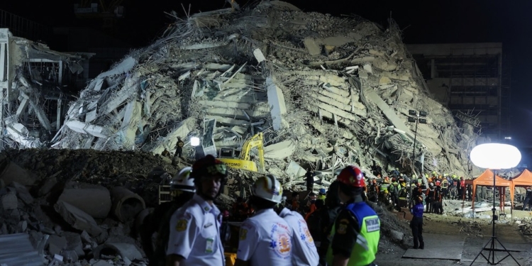 SUBE A 144 LA CIFRA DE MUERTOS EN MYANMAR POR SISMO DE 7.7
