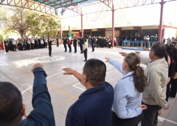 INCULCAN VALORES CÍVICOS DE CAJEME A ESTUDIANTES DE LA ESCUELA NORMAL ESTATAL DE ESPECIALIZACIÓN EN PROVIDENCIA