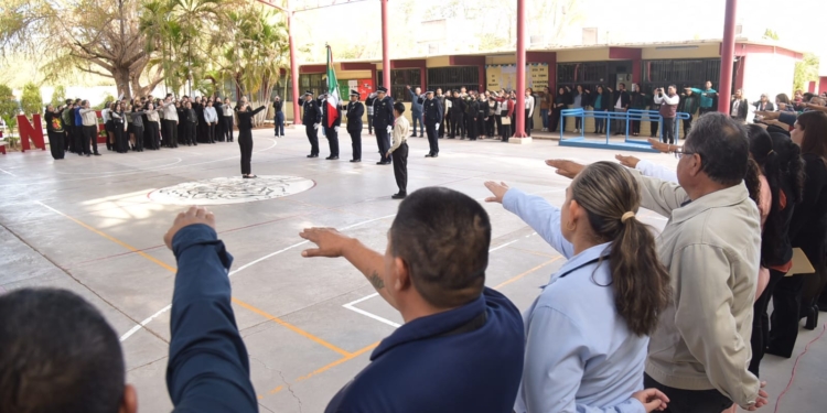 INCULCAN VALORES CÍVICOS DE CAJEME A ESTUDIANTES DE LA ESCUELA NORMAL ESTATAL DE ESPECIALIZACIÓN EN PROVIDENCIA