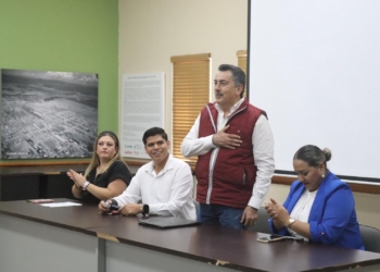 DA LA BIENVENIDA JAVIER LAMARQUE A NUEVOS INTEGRANTES DE JÓVENES CONSTRUYENDO EL FUTURO EN CAJEME