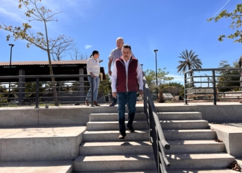 JAVIER LAMARQUE SUPERVISA AVANCE DE OBRAS EN BENEFICIO DE LAS Y LOS CAJEMENSES