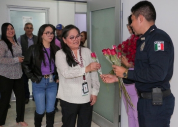 CONMEMORAN DÍA DE LA MUJER EN LA SECRETARÍA DE SEGURIDAD PÚBLICA MUNICIPAL