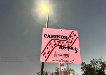 INAUGURAN EL PRIMER «CAMINO DE PAZ» EN CAJEME