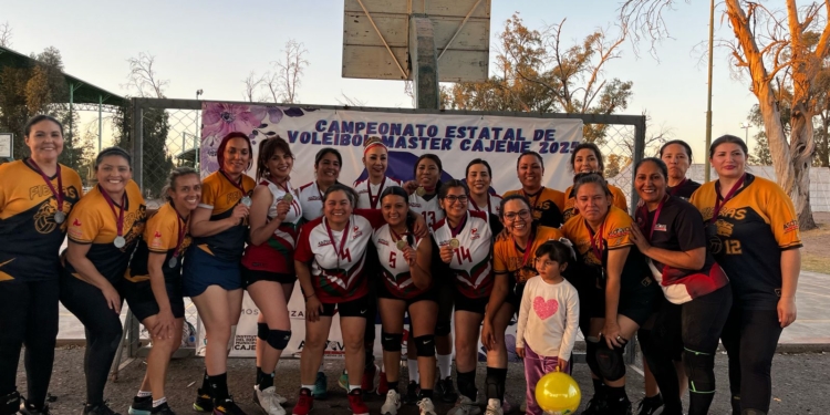 CAJEME ES SEDE DEL CAMPEONATO ESTATAL DE VOLEIBOL 2025