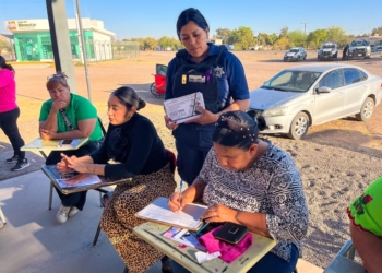 LLEVAN PROGRAMA POLICÍA COMUNITARIO A ESTACIÓN CORRAL EN CAJEME
