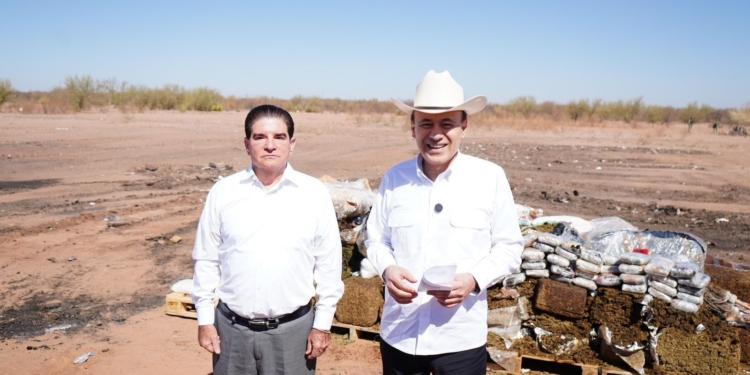 CON ESTRATEGIA INTERINSTITUCIONAL, GOBERNADOR DURAZO DESTRUYE DE 1.2 TONELADAS DE NARCÓTICOS EN SONORA