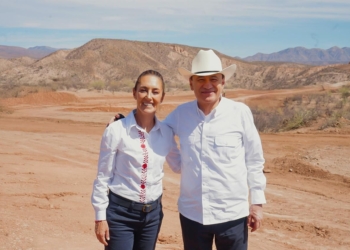 CUMPLEN GOBERNADOR DURAZO Y PRESIDENTA SHEINBAUM DEMANDA HISTÓRICA CON INICIO DE OBRA DE LA CARRETERA BAVISPE-JANOS-NUEVO CASAS GRANDES
