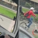 HOMBRE EN BOGOTÁ SORPRENDE CON BICICLETA ARTESANAL: REEMPLAZA RUEDA DELANTERA POR UN PATÍN Y ESTALLAN LAS REDES