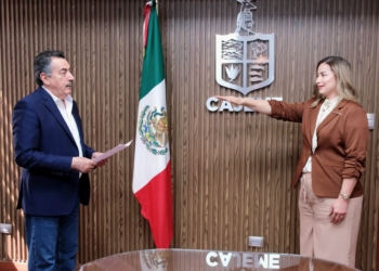 TOMA PROTESTA PRESIDENTE LAMARQUE A LOS TITULARES DE LA SECRETARÍA DE LA MUJER Y SALUD MUNICIPAL DE CAJEME