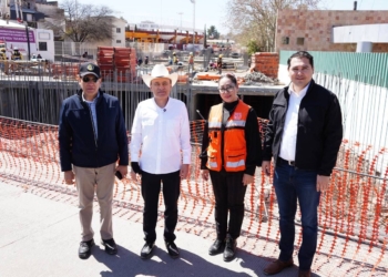 CON 90% DE AVANCE, GOBERNADOR DURAZO TRANSFORMA AVENIDA TECNOLÓGICO DE NOGALES