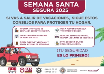 EMITE SSPM EN CAJEME RECOMENDACIONES PARA UN TRÁNSITO SEGURO DURANTE LA SEMANA SANTA 2025