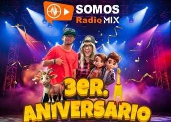 SOMOS RADIO MIX ESTA CELEBRANDO SU TERCER ANIVERSARIO