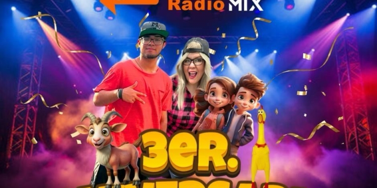 SOMOS RADIO MIX ESTA CELEBRANDO SU TERCER ANIVERSARIO