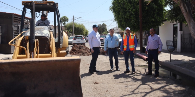 SUPERVISA ALCALDE DE CAJEME AVANCE EN REHABILITACIÓN DE INFRAESTRUCTURA SANITARIA Y TRABAJOS DE BACHEO