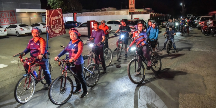 REALIZAN CON ÉXITO “PEDALEADA POR LA SALUD EN CAJEME 2025”