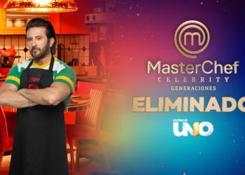 BOBBY LARÍOS, ES EL QUINTO ELIMINADO DE MASTERCHEF CELEBRITY