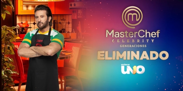 BOBBY LARÍOS, ES EL QUINTO ELIMINADO DE MASTERCHEF CELEBRITY