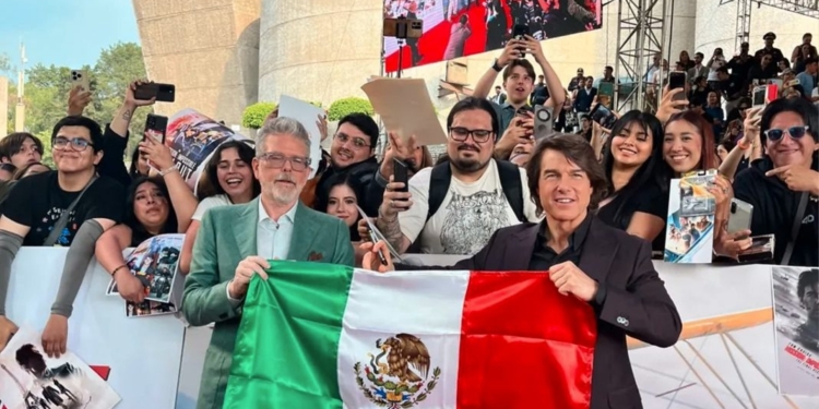 TOM CRUISE PRESENTA SU PELÍCULA MÁS AMBICIOSA EN CDMX