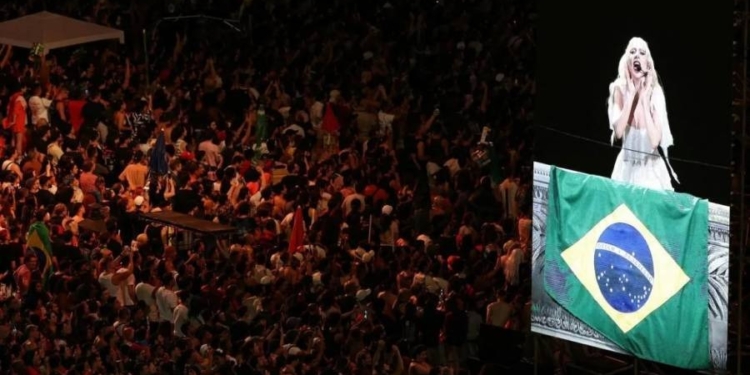DETIENEN A DOS POR PLANEAR ATAQUE CON BOMBAS CASERAS EN EL CONCIERTO DE LADY GAGA EN RÍO