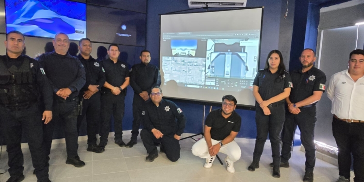 CONCLUYE CAPACITACIÓN EN OPERACIÓN DE DRONES A PERSONAL DE LA SSPM CAJEME